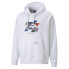 Фото #1 товара Puma Bmw Mms Graphic Pullover Hoodie Mens Size XS Casual Athletic Outerwear 536
