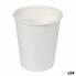 Набор стаканов Algon Картон Одноразовые Белый 24 штук (50 Предметы)
