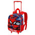 KARACTERMANIA Marvel Spiderman Stronger Small 3D Backpack With Wheels