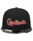 ფოტო #4 პროდუქტის Men's Black St. Louis Cardinals Metallic Camo 59FIFTY Fitted Hat