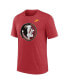 Фото #3 товара Men's Florida State Seminoles Blitz Evergreen Legacy Primary Tri-Blend T-Shirt