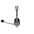Logitech H110 headset - Wired - Office/Call center - 20 - 20000 Hz - 74 g - Headset - Black - Silver