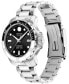 ფოტო #2 პროდუქტის Series 800 Men's Swiss Automatic Silver-Tone Stainless Steel Bracelet Watch 42mm