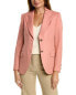 Фото #1 товара St. John Twill Wool Jacket Women's Pink 10