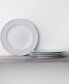 Фото #2 товара Linen Road Set of 4 Dinner Plates, Service For 4