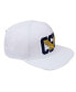 Men's White Coppin State Eagles Evergreen Wool Snapback Hat