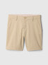 Kids Mid Rise Uniform Bermuda Shorts