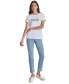 ფოტო #5 პროდუქტის Women's Sequin Logo Crewneck T-Shirt