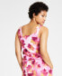ფოტო #3 პროდუქტის Women's Floral-Print Textured Tank Top, Created for Macy's