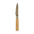 Peeler Knife Silver Brown Stainless steel Bamboo 22 x 19,5 x 2 cm (12 Units)