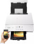 Фото #16 товара Canon PIXMA TS8350 Colour Inkjet Multifunctional Printer (Print, Scan, Copy, 10.9 cm Touch Display, WiFi, Print App, 4,800 x 1,200 Dpi)