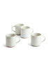 Фото #1 товара Urban Dining White Handled Mug Set of 4
