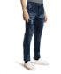 Фото #3 товара Men's Rawx Slim Fit Moto Detail Stretch Jeans