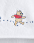 Embroidered winnie the pooh cotton hooded baby towel