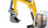 Siku 3559 - Excavator - Metal - Plastic - Silver - Yellow