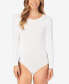 ფოტო #3 პროდუქტის Softwear with Stretch Long Sleeve Bodysuit, Created for Macy's