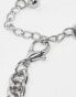 Фото #4 товара ASOS DESIGN 4 pack chain bracelet set in silver tone