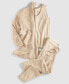 ფოტო #5 პროდუქტის Women's Loungewear Sweater Knit Wrap Top, Created for Macy's
