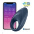 Mighty One Vibrating Ring with APP Blue