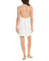 Фото #2 товара Onia Air Linen-Blend Keyhole Halter Dress Women's