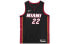 Фото #1 товара Майка баскетбольная Nike NBA Jersey Icon Edition SW Майами Хит 22 номер мужская черного цвета