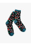 Фото #2 товара Yılbaşı Temalı Desenli Soket Çorap