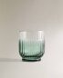 Фото #2 товара Lined design glass tumbler