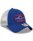 ფოტო #4 პროდუქტის Men's Royal Chicago Cubs Property Trucker 9TWENTY Snapback Hat