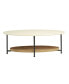 Beaumont 2 Tier Oval Coffee Table