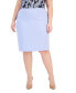 Plus Size Skimmer Skirt