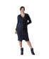 Фото #1 товара Women's Maternity Button Front Sweater Dress