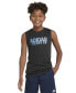 Фото #1 товара Big Boys Slim-Fit AEROREADY® Sleeveless Active T-Shirt
