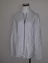 $138.00 XCVI Women's Anastasia Zip Front Hoodie jacket White Size S