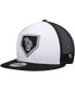 Фото #1 товара Men's White, Black Oakland Athletics 2022 Clubhouse Trucker 9FIFTY Snapback Hat