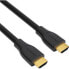 Кабель HDMI Sonero X-PHC010 - 0.5 м - тип HDMI A (стандартный) - тип HDMI A (стандартный) - канал возврата аудиосигнала (ARC) - черный - фото #2