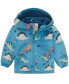 Toddler Boys Fleece Lined Windbreaker Rain Jacket