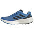 ADIDAS Terrex Agravic Speed trail running shoes Pulse Blue / Core Black / Semi Impact Orange, 44 - фото #4