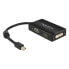 Фото #1 товара DELOCK 62631 Mini Displayport To HDMI DVI VGA adapter