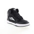 Фото #4 товара Lakai Telford MS4230208B00 Mens Black Leather Skate Inspired Sneakers Shoes