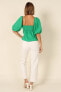 ფოტო #2 პროდუქტის Women's Joanna Puff Sleeve Peplum Top