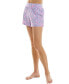 ფოტო #11 პროდუქტის Women's Printed Sleep Shorts