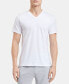 Фото #2 товара Men's 5-Pk. Cotton Classics V-Neck Undershirts, Created for Macy's