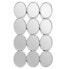 Wall mirror Alexandra House Living Silver Metal 12 x 16 cm 9 x 68 x 40 cm Circular Oval