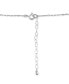 Фото #4 товара Giani Bernini cubic Zirconia Kite Cluster Pendant Necklace, 16" + 2" extender, Created for Macy's