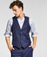 Фото #2 товара Men's Slim-Fit Wool Suit Vest, Created for Macy's