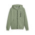 Фото #1 товара Худи Puma Fit Double Knit Full Zip Green Casual