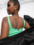 Фото #3 товара Nike Dance panelled bodysuit in spring green