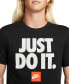 Фото #3 товара Men's Sportswear Relaxed-Fit Just Do It Logo Graphic T-Shirt