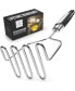 Premium Masher Hand Tool and Potato Smasher Metal Wire Utensil
