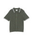 Фото #1 товара Toddler and Little Boys Knitted Short Sleeve Shirt